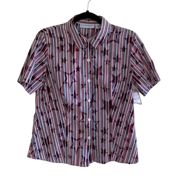 Sag harbor Missy Red, White & Cool Size S - Picture 1 of 6